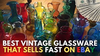 Never Pass On These 10 Vintage Glassware Items to Sell on Ebay [upl. by Scarlet536]