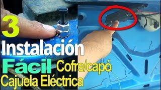 Como Instalar una Alarma de Auto paso a paso 👉3【 Cajuela Eléctrica Capócofre Sirena】 [upl. by Lewes]