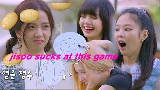 ENG SUB BLACKPINK doing the draw on my back challenge [upl. by Nosduh]