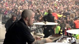 Trivium  Throes of Perdition  Download Festival 2012 Pro footage [upl. by Yrebmik147]