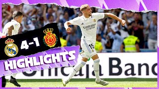 Real Madrid 41 Mallorca  HIGHLIGHTS  LaLiga 202223 [upl. by Nannahs179]