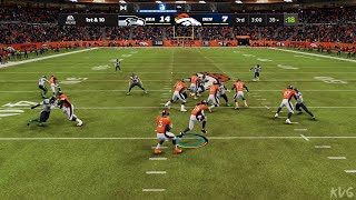 Madden NFL 22  Seattle Seahawks ​vs Denver Broncos ​ Gameplay PS5 UHD 4K60FPS [upl. by Ozne477]