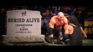 The Undertaker VS Kane  Buried Alive Match  World Heavyweight Championship  FULL LENGTH MATCH [upl. by Nosyaj]