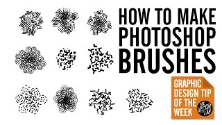 How to Make Photoshop Brushes [upl. by Maddock]