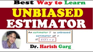 Unbiasedness Estimator  For good Point Estimator [upl. by Kcir]