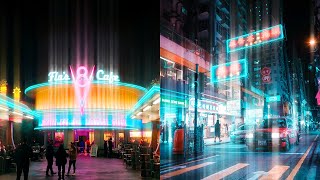 Light Streaks amp Glow Effect  Photoshop Tutorial [upl. by Hajidak]