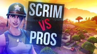 Competitive Fortnite SQUAD SCRIM WIN [upl. by Noyes589]