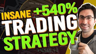 INSANE TRADING STRATEGY with QUASIMODO  How I Made 540 with Price Action Day Trading amp Scalping [upl. by Sherr]