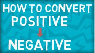 How to convert a Positive to Negative Sentence  Transformation  Rules  Examples  Exercise [upl. by Magnien]