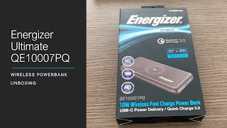 Energizer Ultimate QE10007PQ Wireless Powerbank [upl. by Sirron]