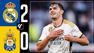 Real Madrid 20 Las Palmas  HIGHLIGHTS  LaLiga 202324 [upl. by Lawley]