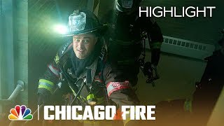 Severide Rappels a Skyscraper  Chicago Fire Episode Highlight [upl. by Lrub441]